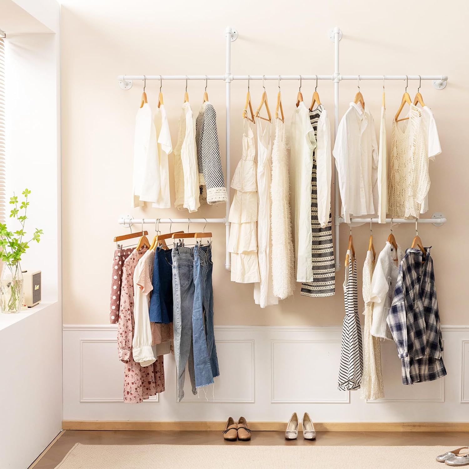 High Quality Industrial Pipe Clothing rack,Clothes Rack for Hanging ...